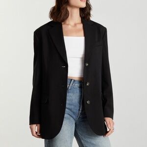 Everlane women's The '80s Black Blazer